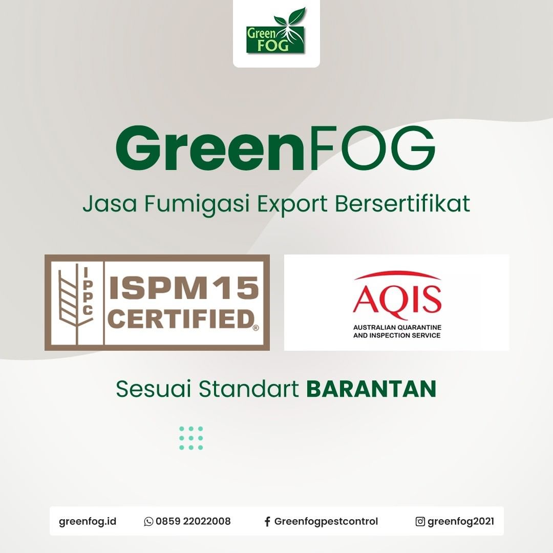 Fumigasi AQIS & ISPM#15