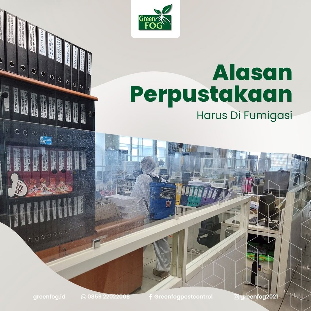 Jasa Fumigasi ARSIP & PERPUSTAKAAN