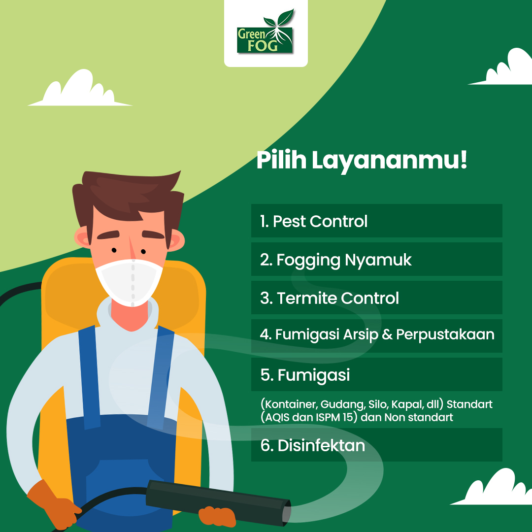 Jasa Layanan GreenFOG Pest Control